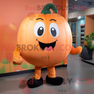 Peach Pumpkin mascot...