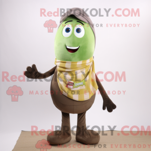 Olive Potato maskot kostyme...