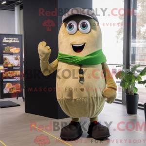 Maskottchenkostüm Olive...