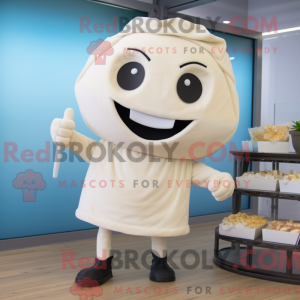 Cream Pho mascot costume...