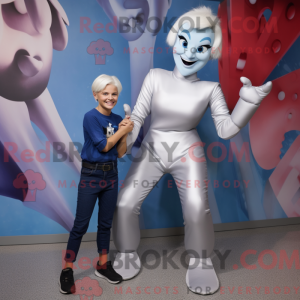 Silver Acrobat mascot...