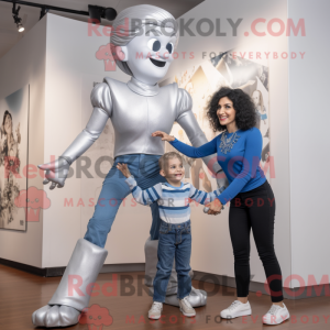 Silver Acrobat mascot...