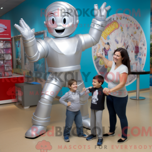 Silver Acrobat mascot...