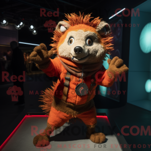 Maskotka Rust Hedgehog jest...