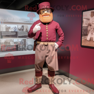 Maroon Civil War Soldier...