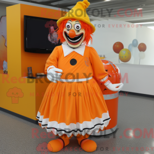 Oranje boze clown...