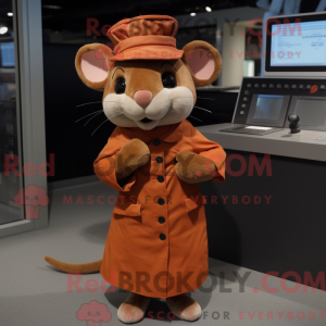 Postava maskota Rust Mouse...