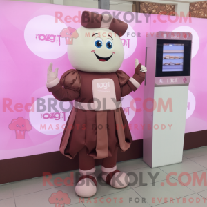Pink Chocolate Bars mascot...