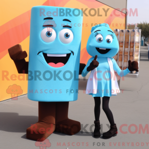 Sky Blue Chocolate Bars...