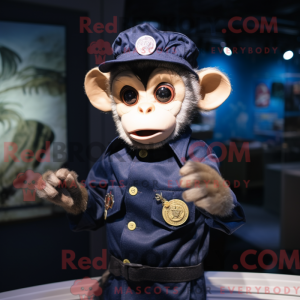 Navy Capuchin Monkey...