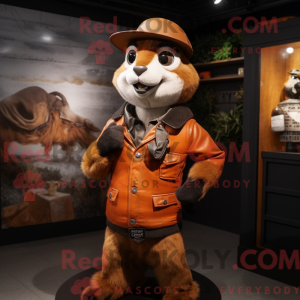 Rust Weasel Maskottchen...
