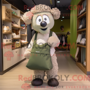 Postava maskota Olive Sheep...
