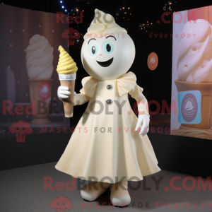 Cream Ice mascot costume...