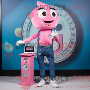 Pink Wrist Watch maskot...