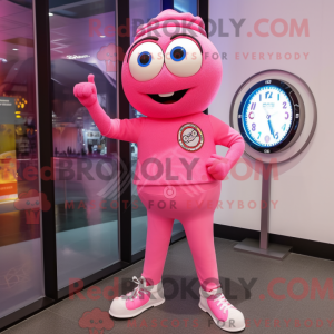 Pink Wrist Watch mascot...