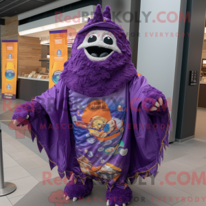 Purple Nachos mascot...