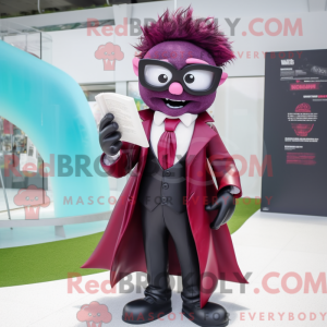 Magenta Vampyr maskot...