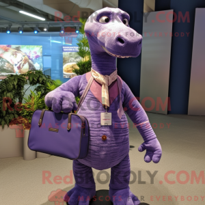 Lavendel Diplodocus máscara...