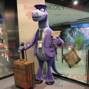 Maskotdraktfigura Lavendel...