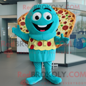Turkis pizza maskot kostume...