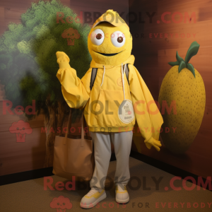 Rust Lemon maskot kostume...