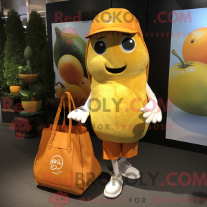 Rust Lemon maskot kostume...