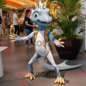 Silver Dimorphodon mascot...