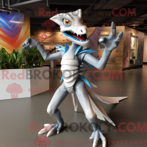 Silver Dimorphodon mascot...
