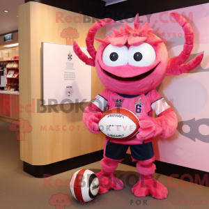 Pink Crab Cakes mascot...
