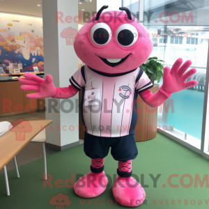 Pink Crab Cakes mascot...