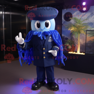 Navy Jellyfish mascot...