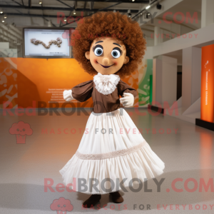 Brown Irish Dancer mascot...