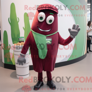 Figura de máscara de feijão...