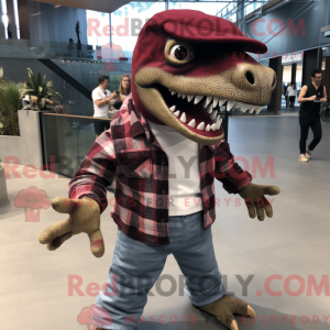 Maroon Allosaurus...