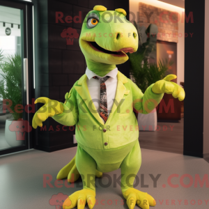 Limegrønn Deinonychus...