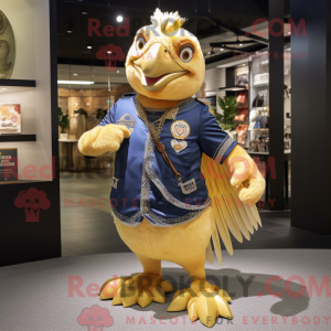 Gold Pheasant mascot...