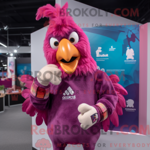 Magenta Roosters...