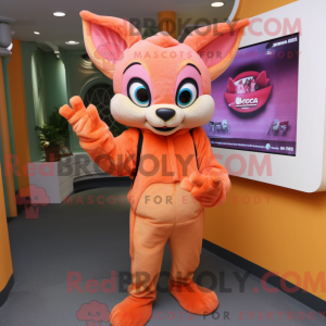 Personaggio mascotte Peach...