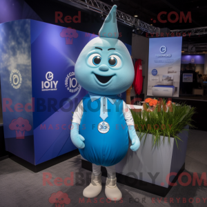 Sky Blue Onion mascot...