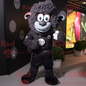 Black Ram-mascottekostuum...