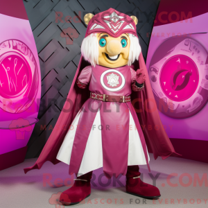 Magenta Celtic Shield...