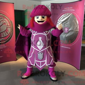 Postava maskota Magenta...