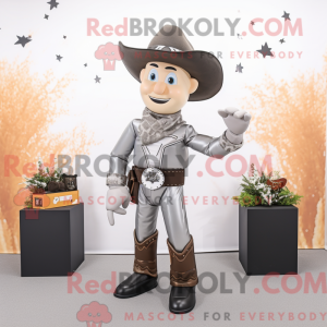 Silver Cowboy mascot...