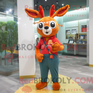 Hjorte maskot kostume...