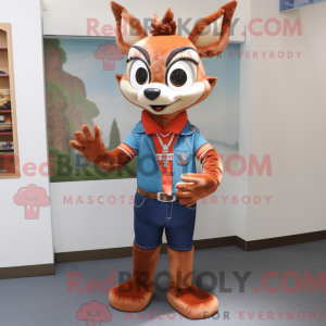 Deer mascot costume...