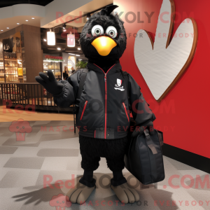 Black Chicken mascot...