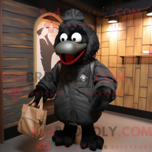 Black Chicken mascot...