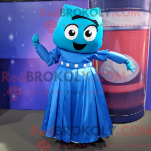 Blue Soda Can mascot...