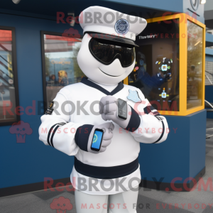 Navy Doctor mascottekostuum...