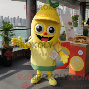 Lemon Yellow Ceviche mascot...